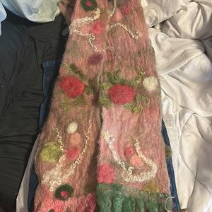 Nuno felted scarf